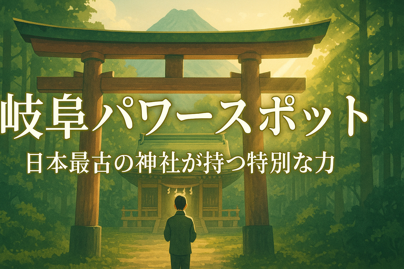 岐阜パワースポット｜日本最古の神社が持つ特別な力