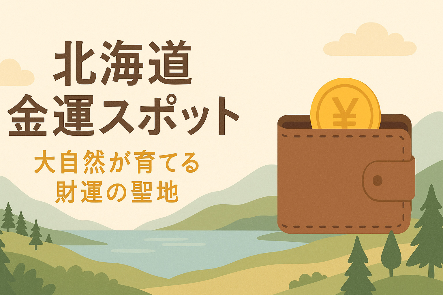 北海道で財運を呼び込む！大自然が育む金運パワースポットの魅力
