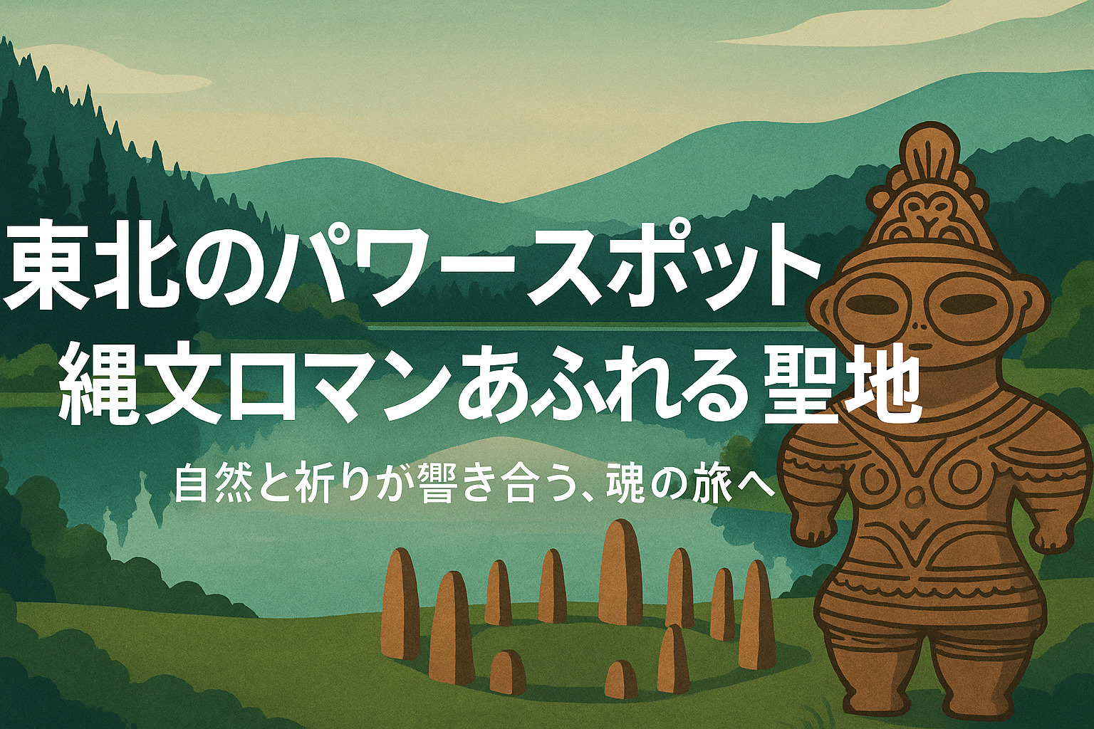 東北のパワースポット｜縄文ロマンあふれる聖地
