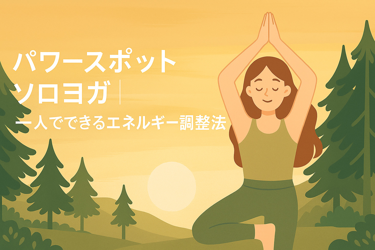 パワースポットソロヨガ｜自然とつながるエネルギー調整法