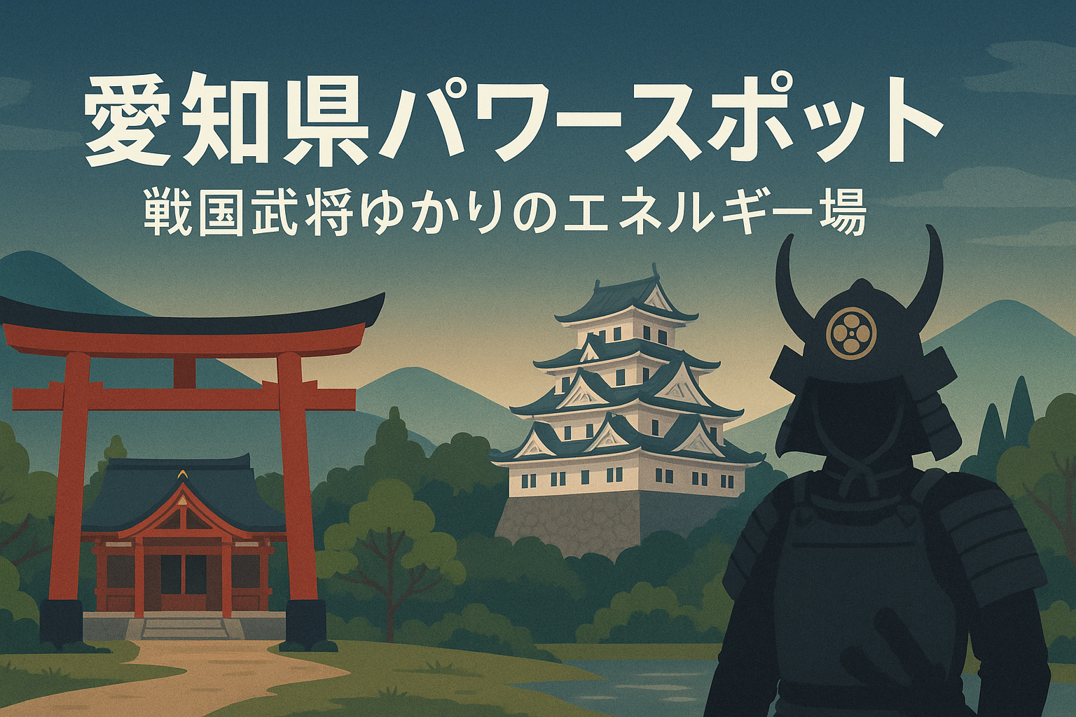 愛知県パワースポット｜戦国武将ゆかりのエネルギー場