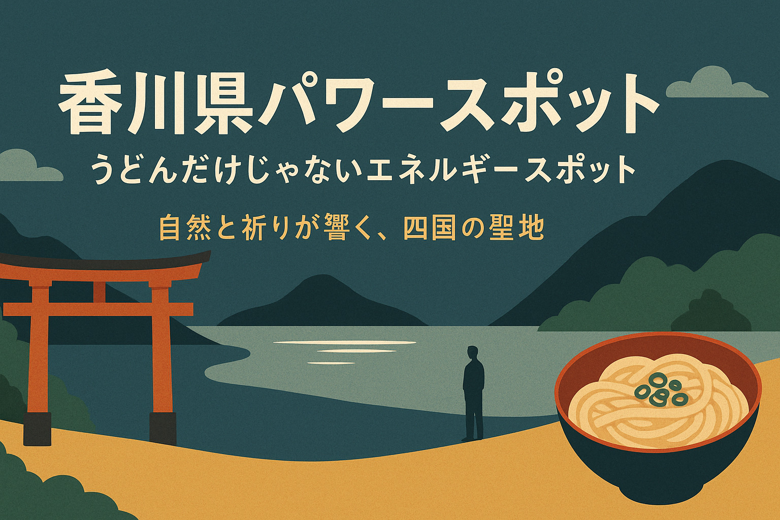 香川県パワースポット｜うどんだけじゃないエネルギースポット