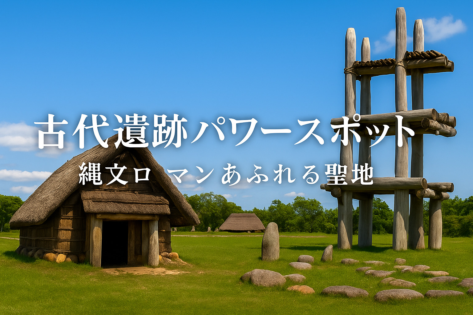古代遺跡で感じる縄文のパワー｜心に響くロマンあふれるスピリチュアル聖地めぐり
