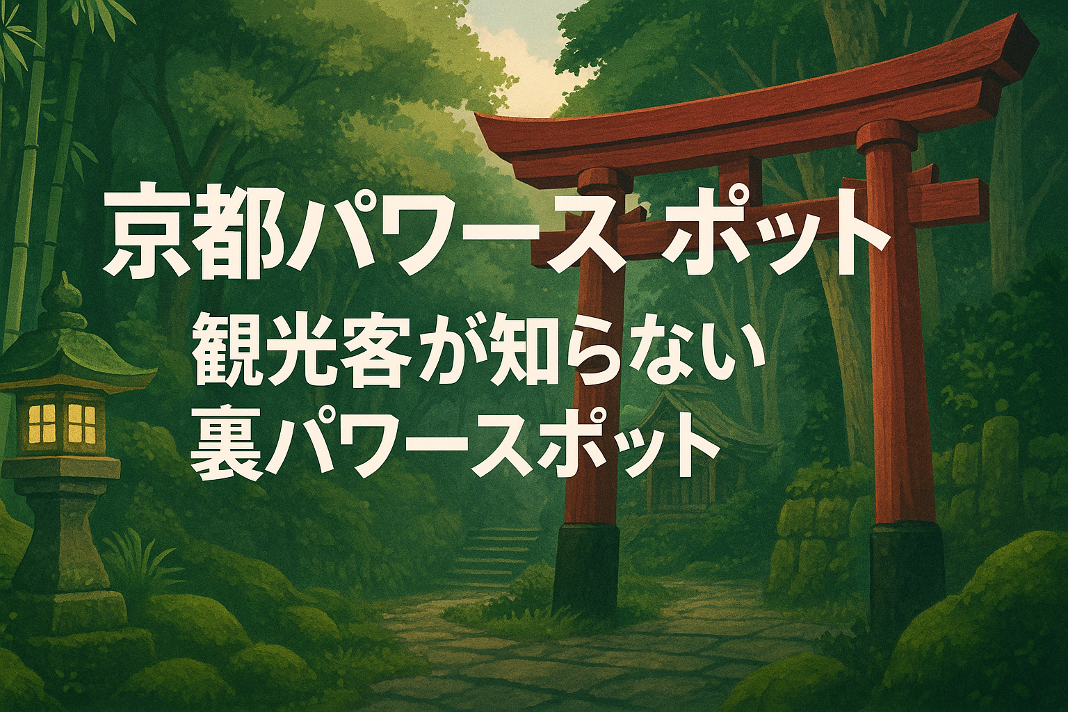 京都パワースポット｜観光客が知らない裏パワースポット