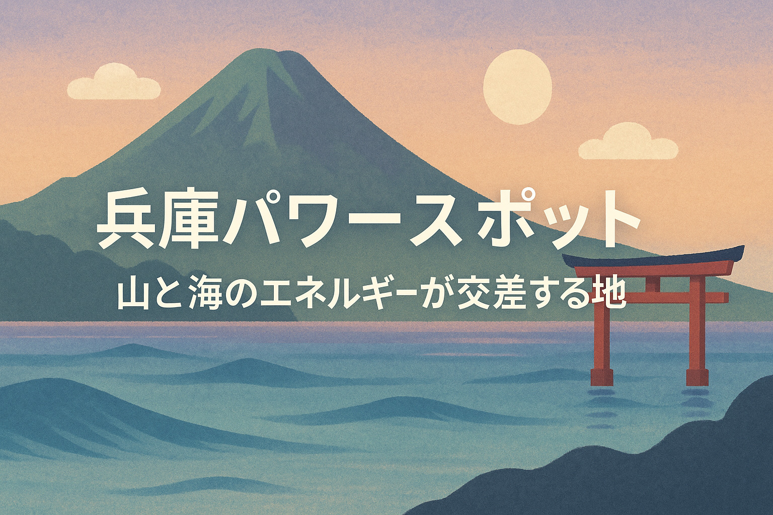 兵庫パワースポット｜山と海のエネルギーが交差する地